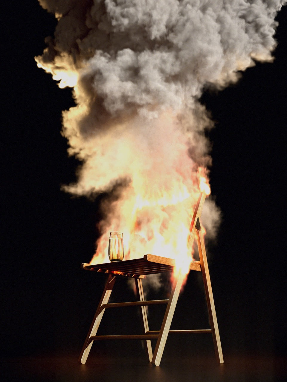 "Chair on Fire"